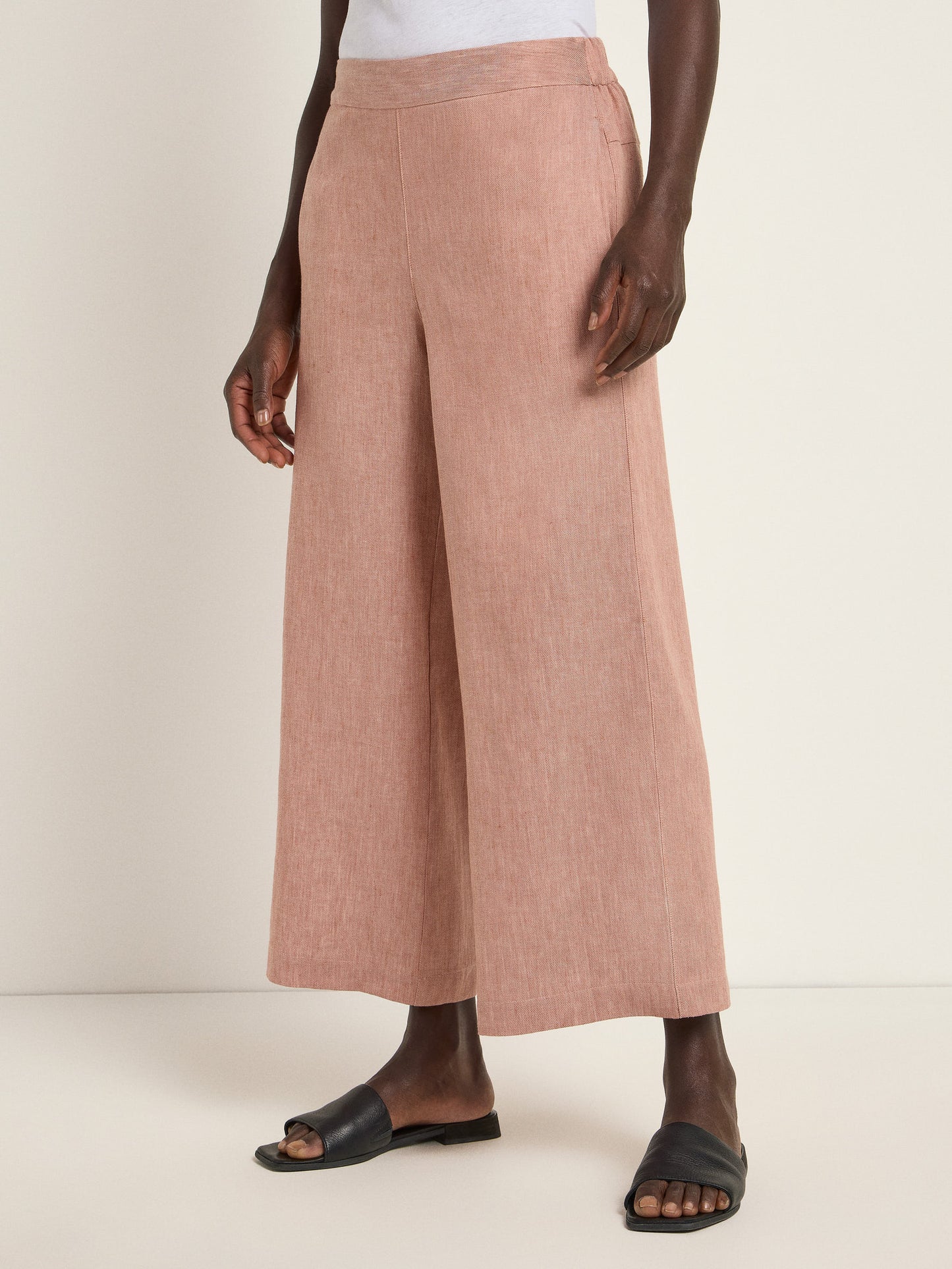 Culotte pants (hør/bomuld)