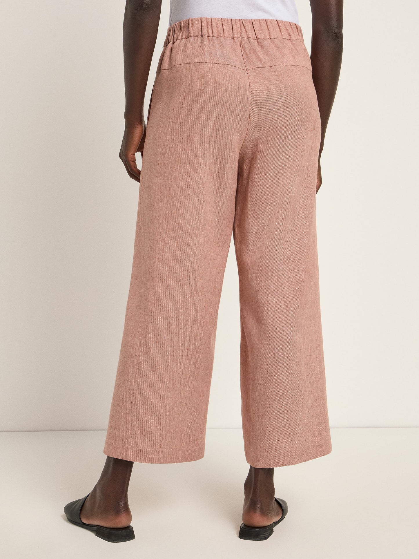 Culotte pants (hør/bomuld)