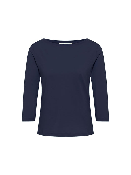 Bluse med 3/4 ærme, Midnight, Lanius