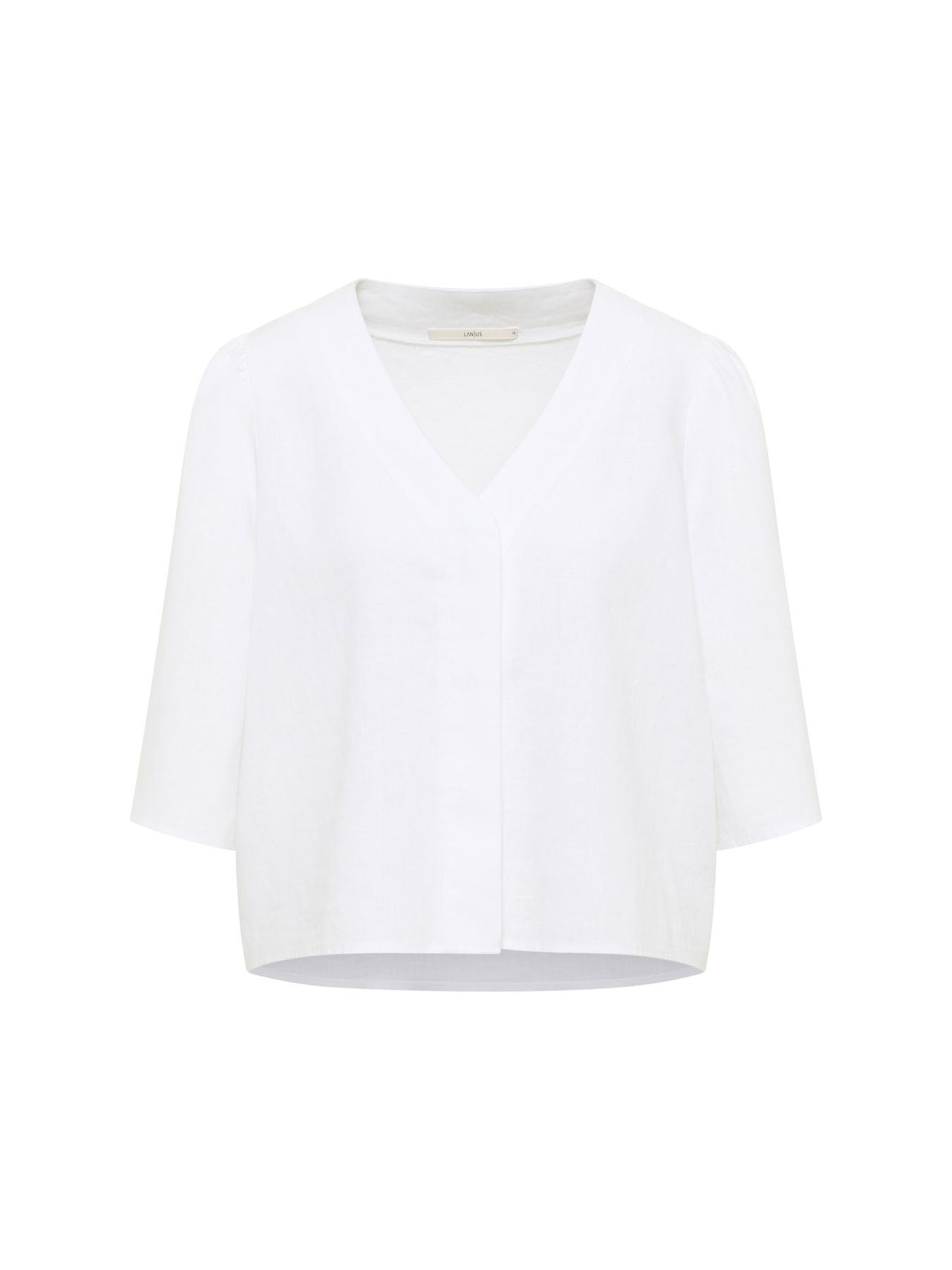 Hørskjorte, White, Lanius