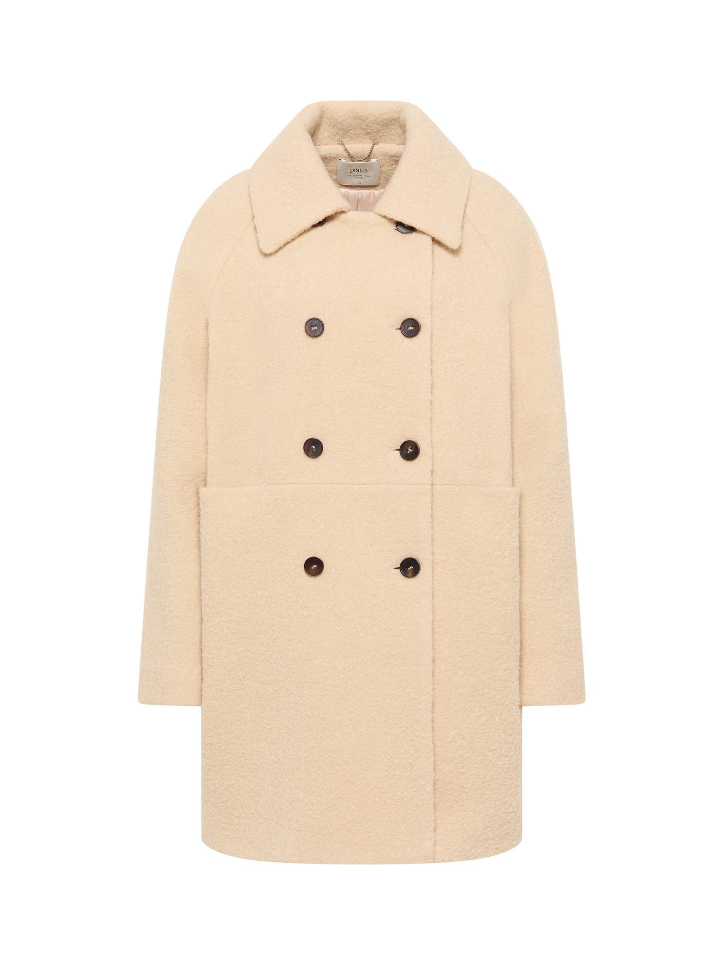 Jakke - organic wool (off white)