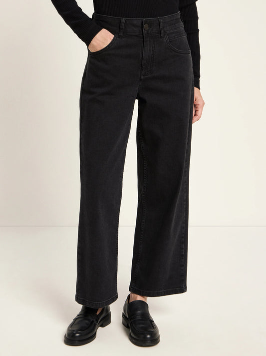 Cropped jeans (black)