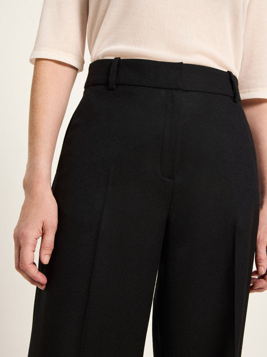 Cropped Buks, Wool, Black, Lanius