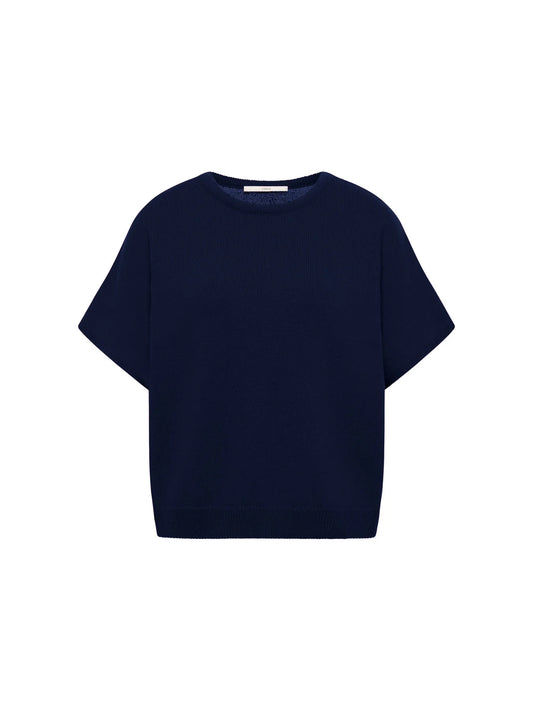 Sweater Vest Wool, Midnight, Lanius