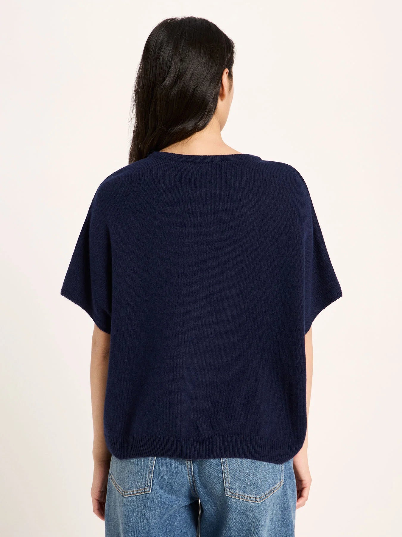 Sweater Vest Wool, Midnight, Lanius