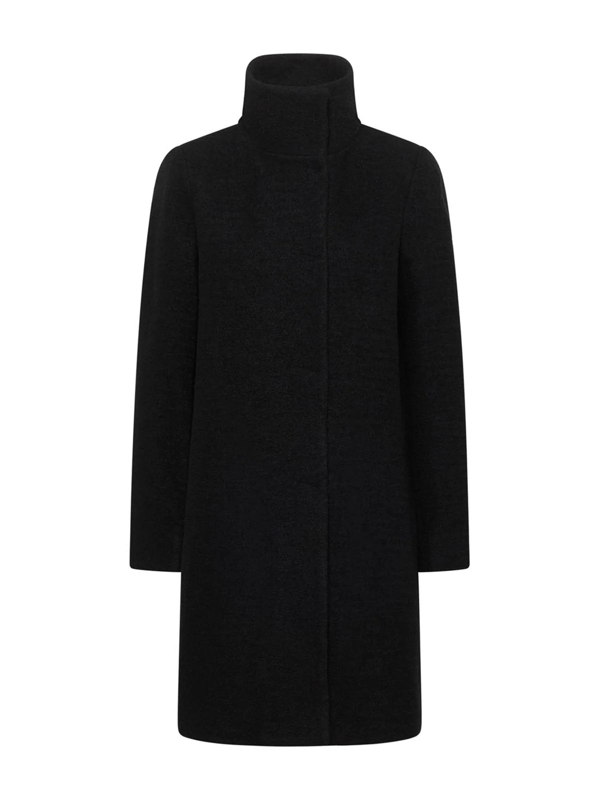 Frakke, Wool, Black, Lanius