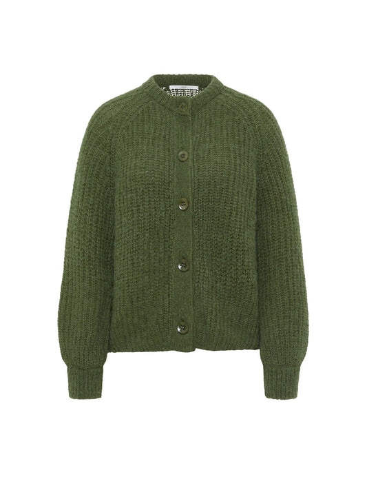 Cardigan, Wool, Garden Green, Lanius