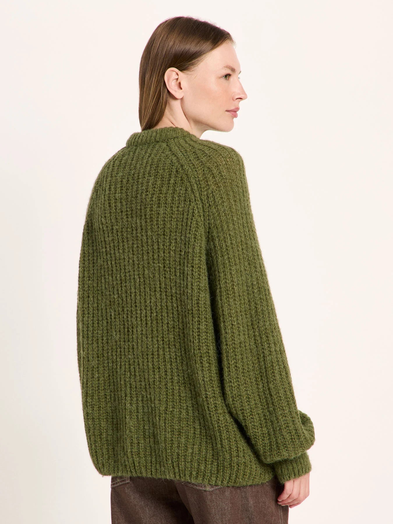 Cardigan, Wool, Garden Green, Lanius