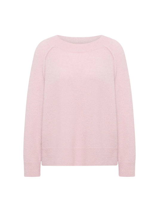 Raglan Sweater Wool, Rose, Lanius