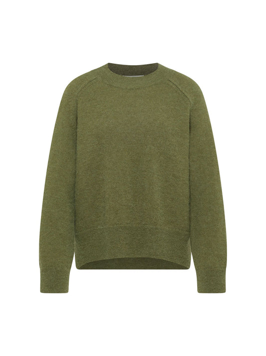 Raglan Sweater Wool, Garden Green, Lanius