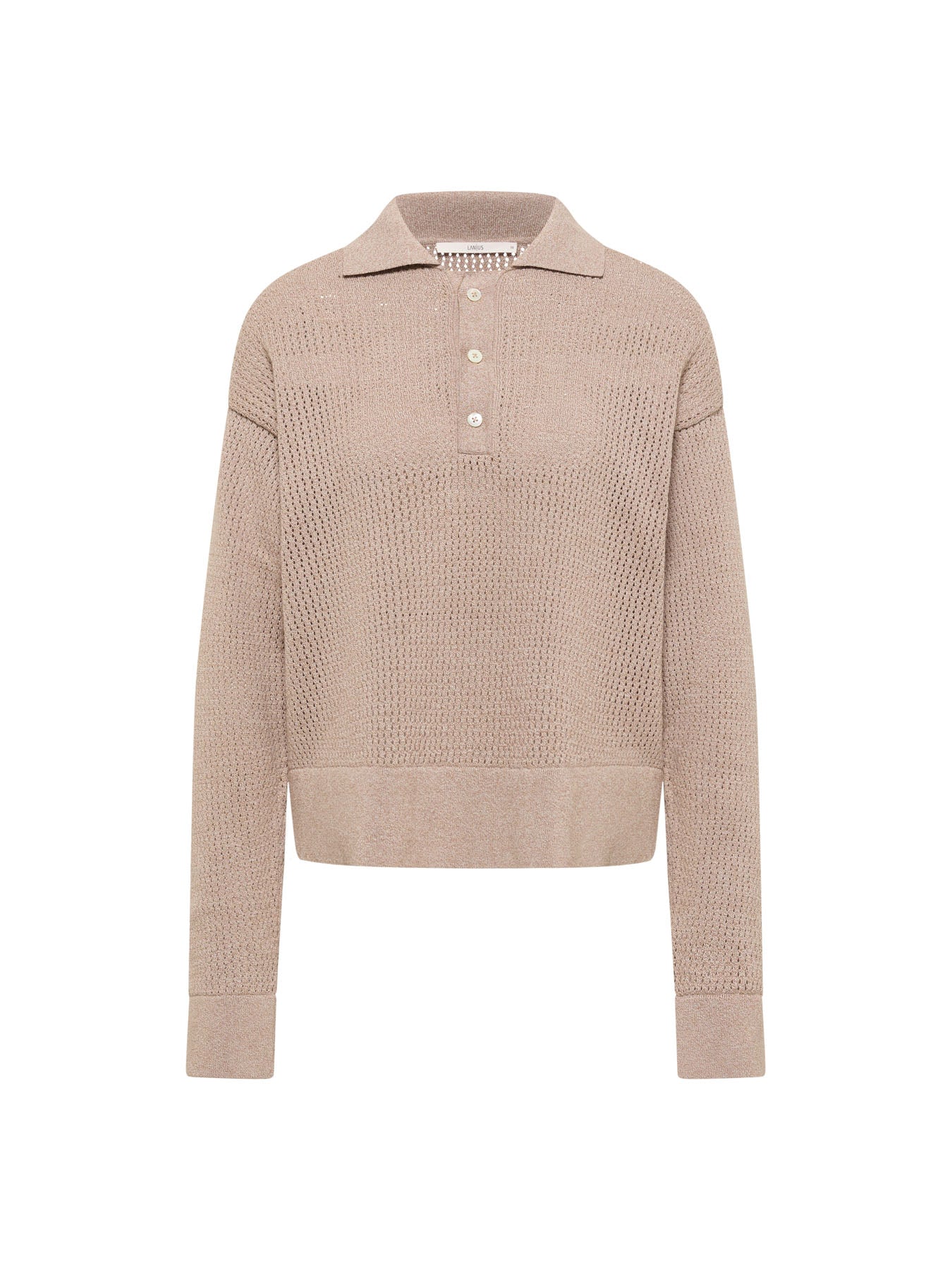 Polo Strik, Mocca Mouse Mouliné, Lanius