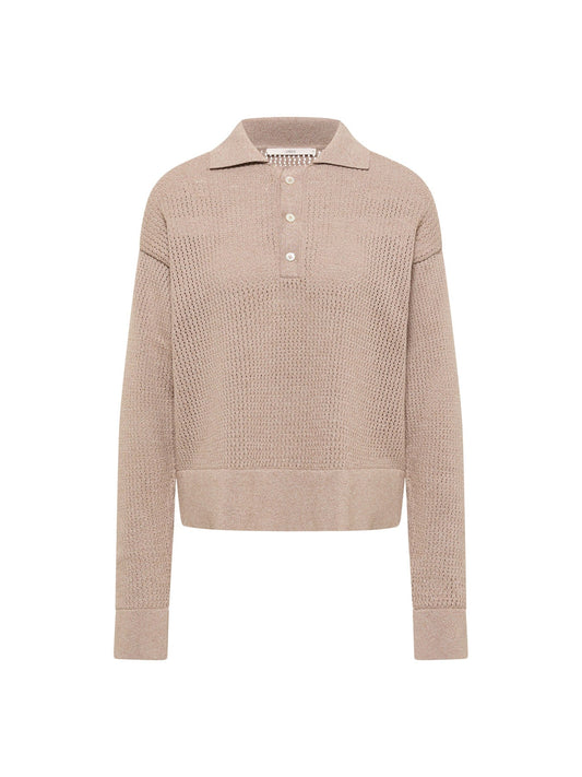Polo Strik, Mocca Mouse Mouliné, Lanius