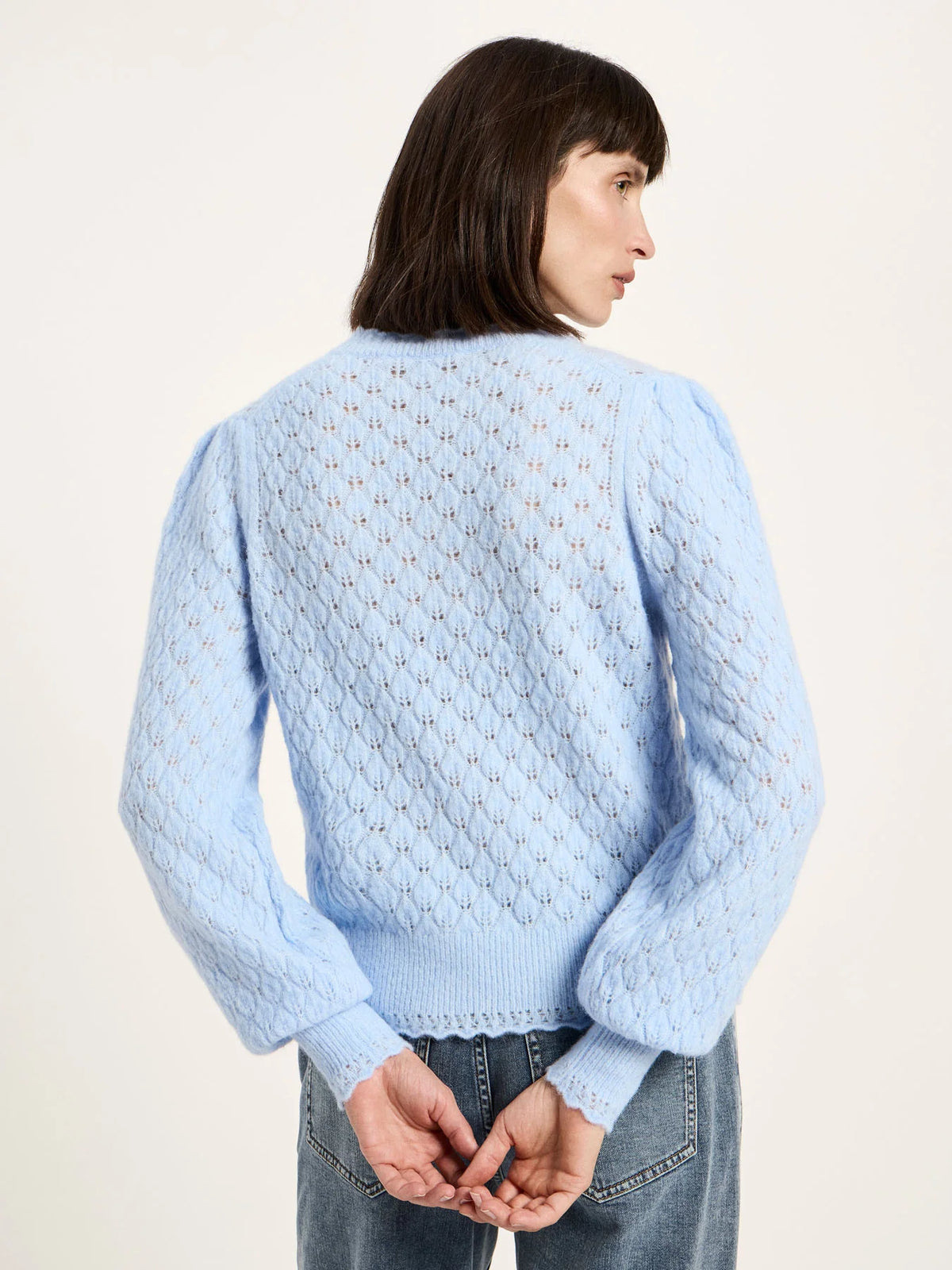 Ajour Sweater Wool, Skyway, Lanius