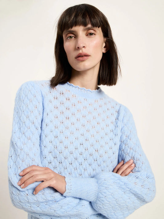 Ajour Sweater Wool, Skyway, Lanius