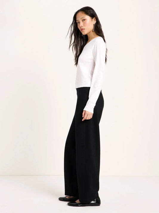 Cropped Buks, Uld, Black, Lanius