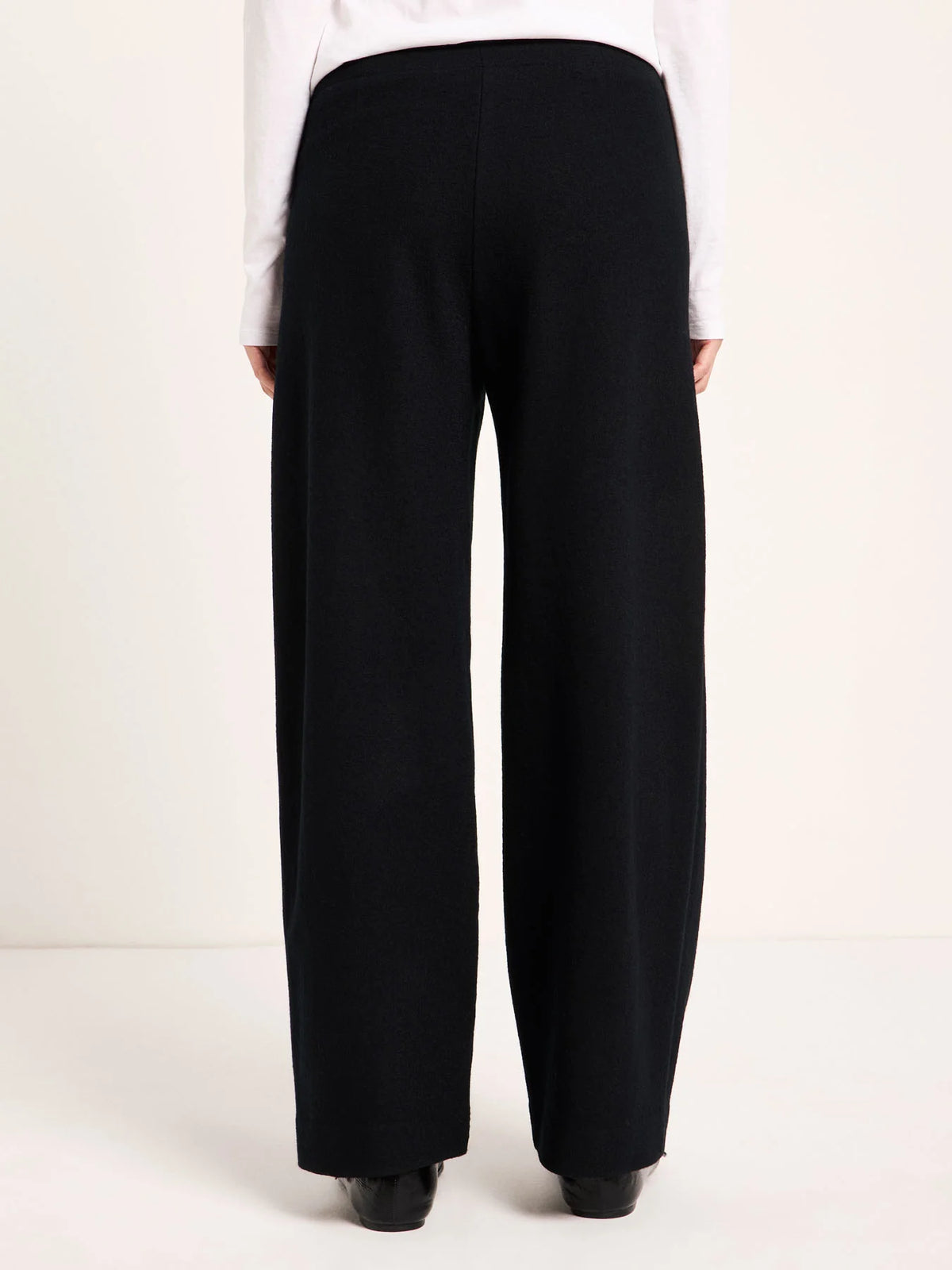 Cropped Buks, Uld, Black, Lanius