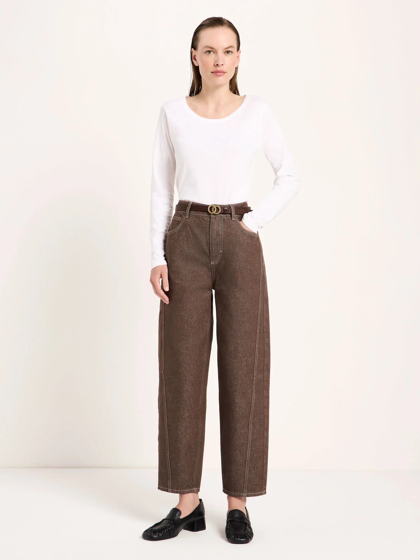 Barrel Jeans, Chocolate, Lanius