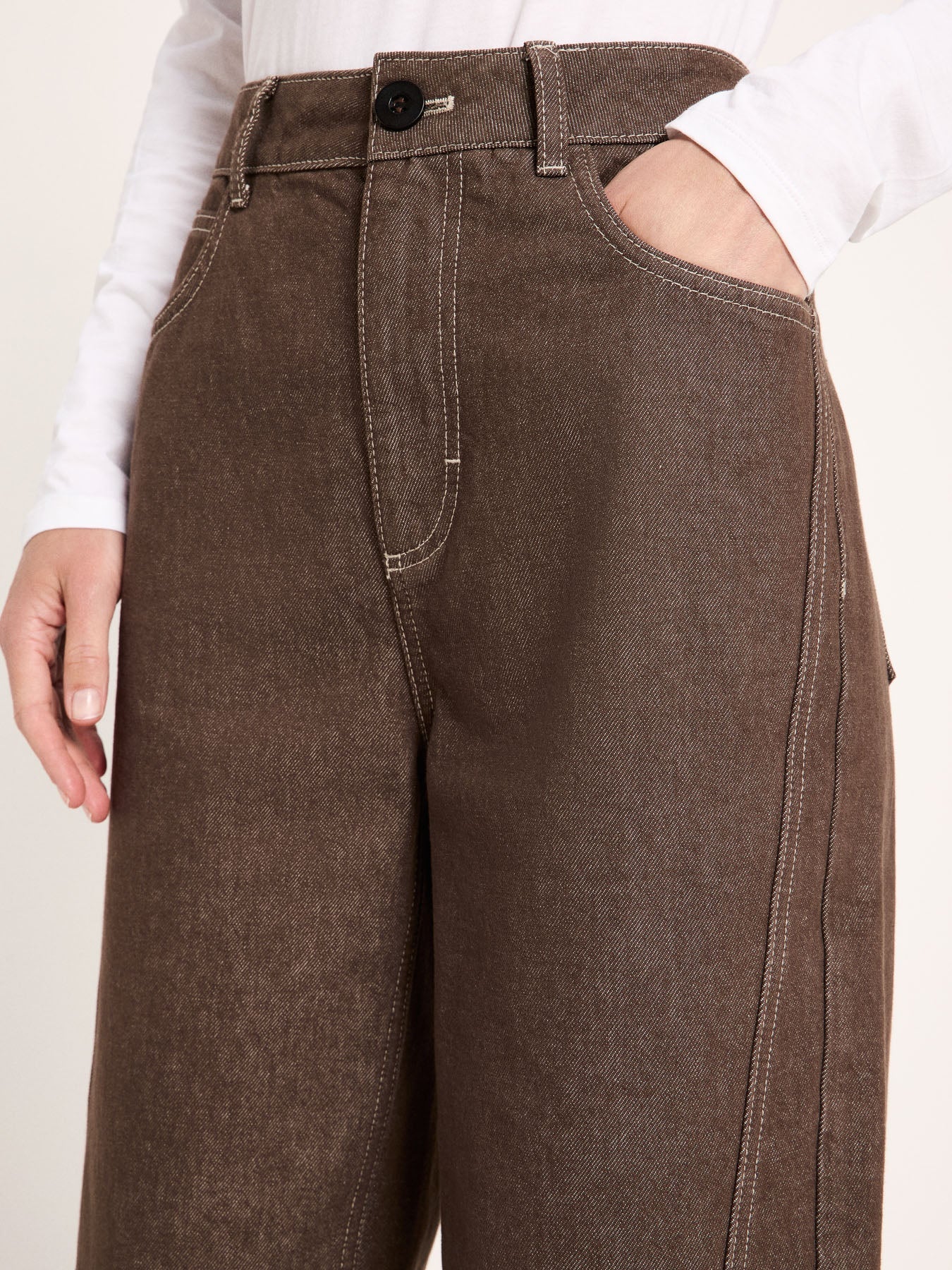 Barrel Jeans, Chocolate, Lanius
