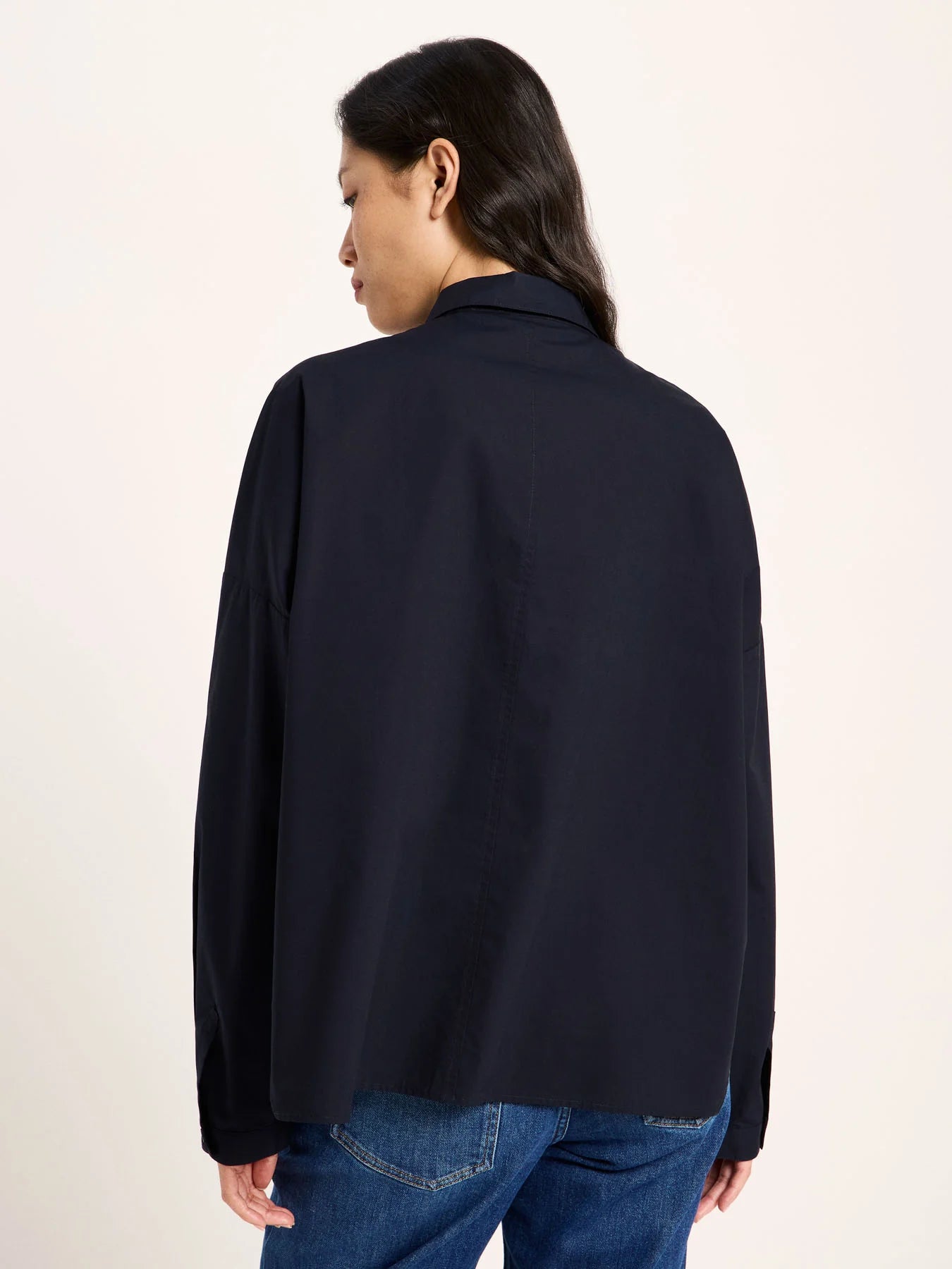 Skjorte Oversized, Midnight, Lanius