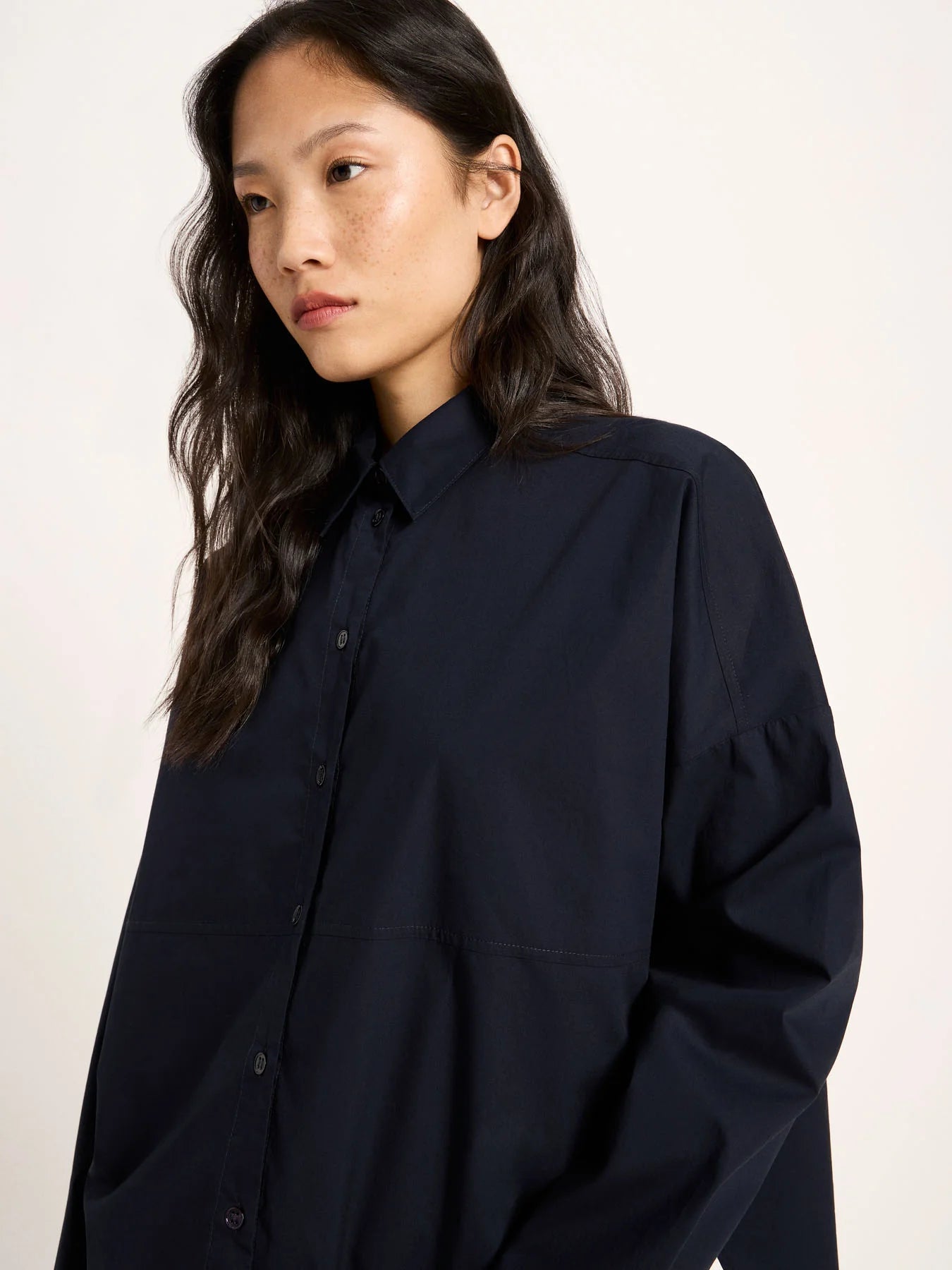 Skjorte Oversized, Midnight, Lanius