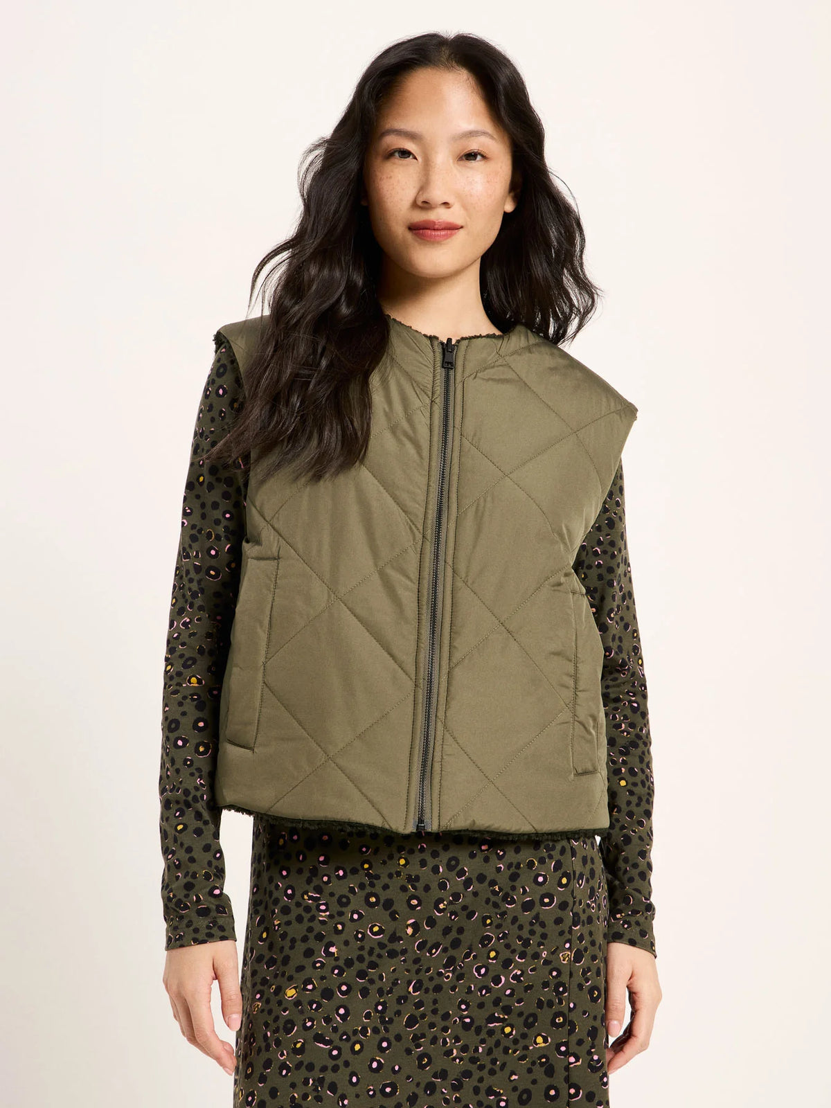 Vendbar Teddy Vest, Turtle, Lanius