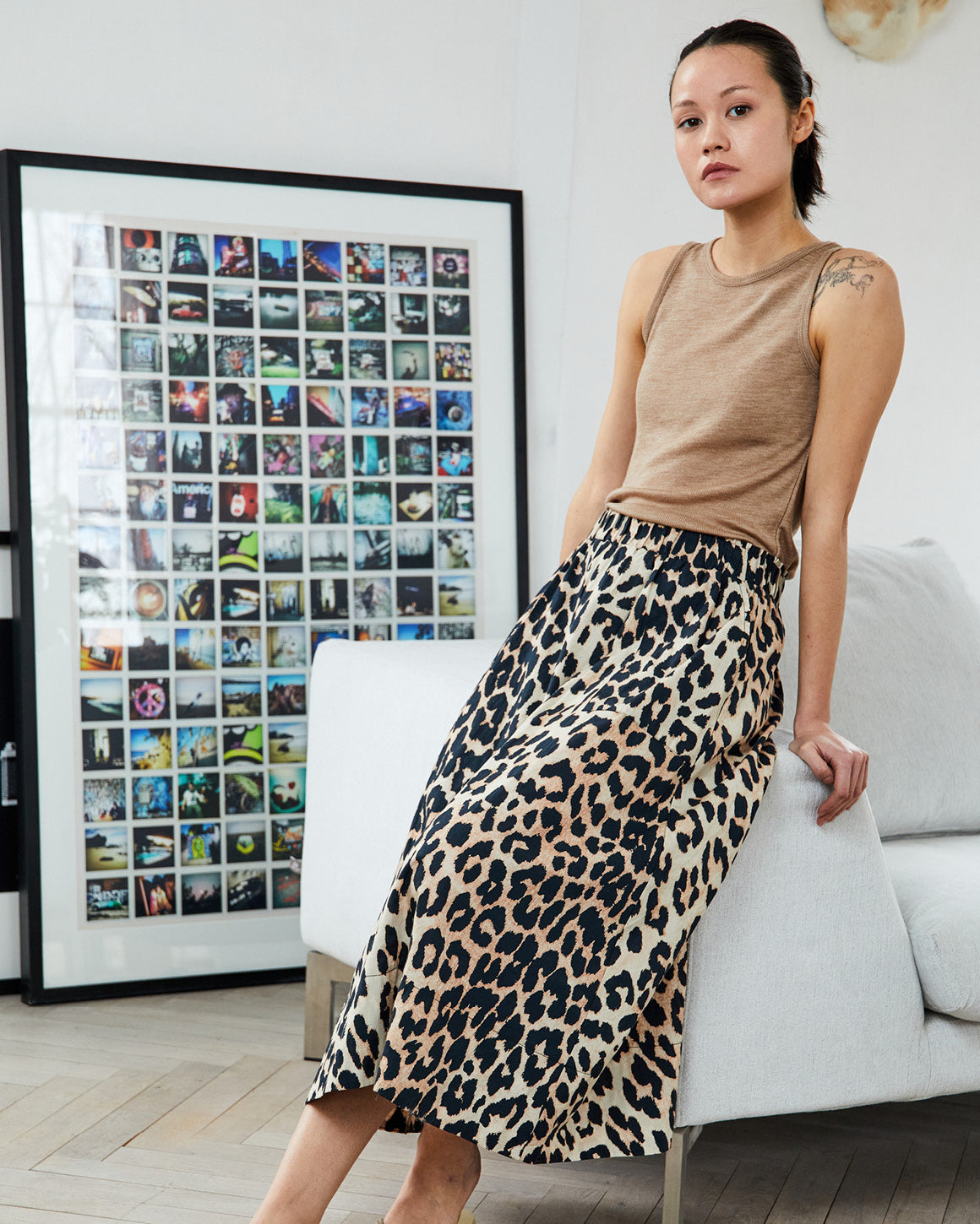 Leonora Skirt (leopard)