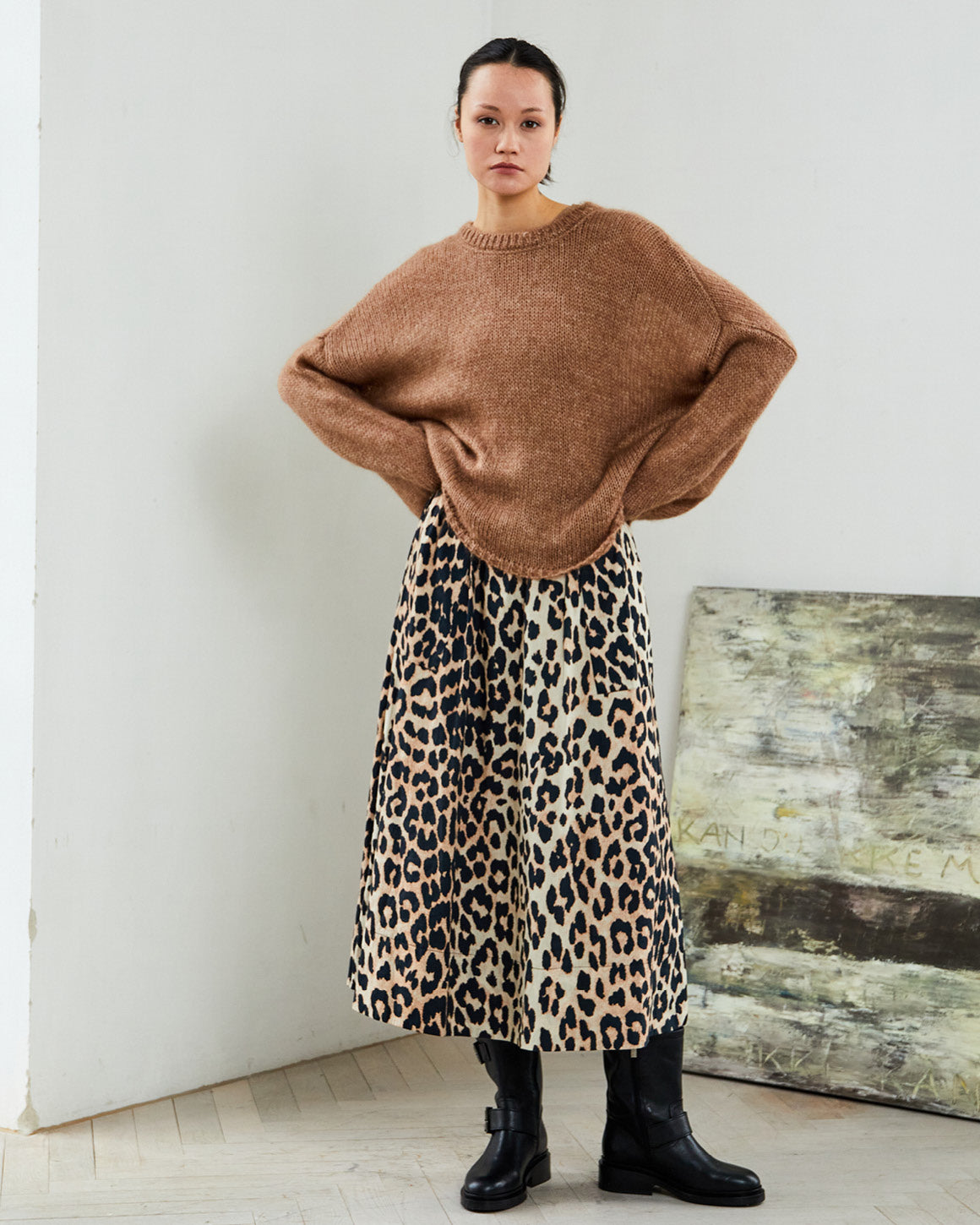 Leonora Skirt (leopard)