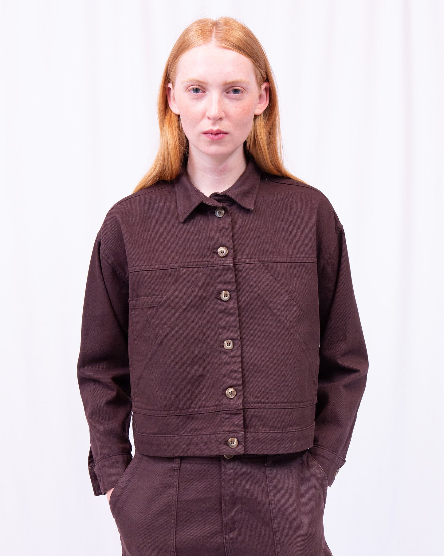 Dorothe Jacket DARK BROWN