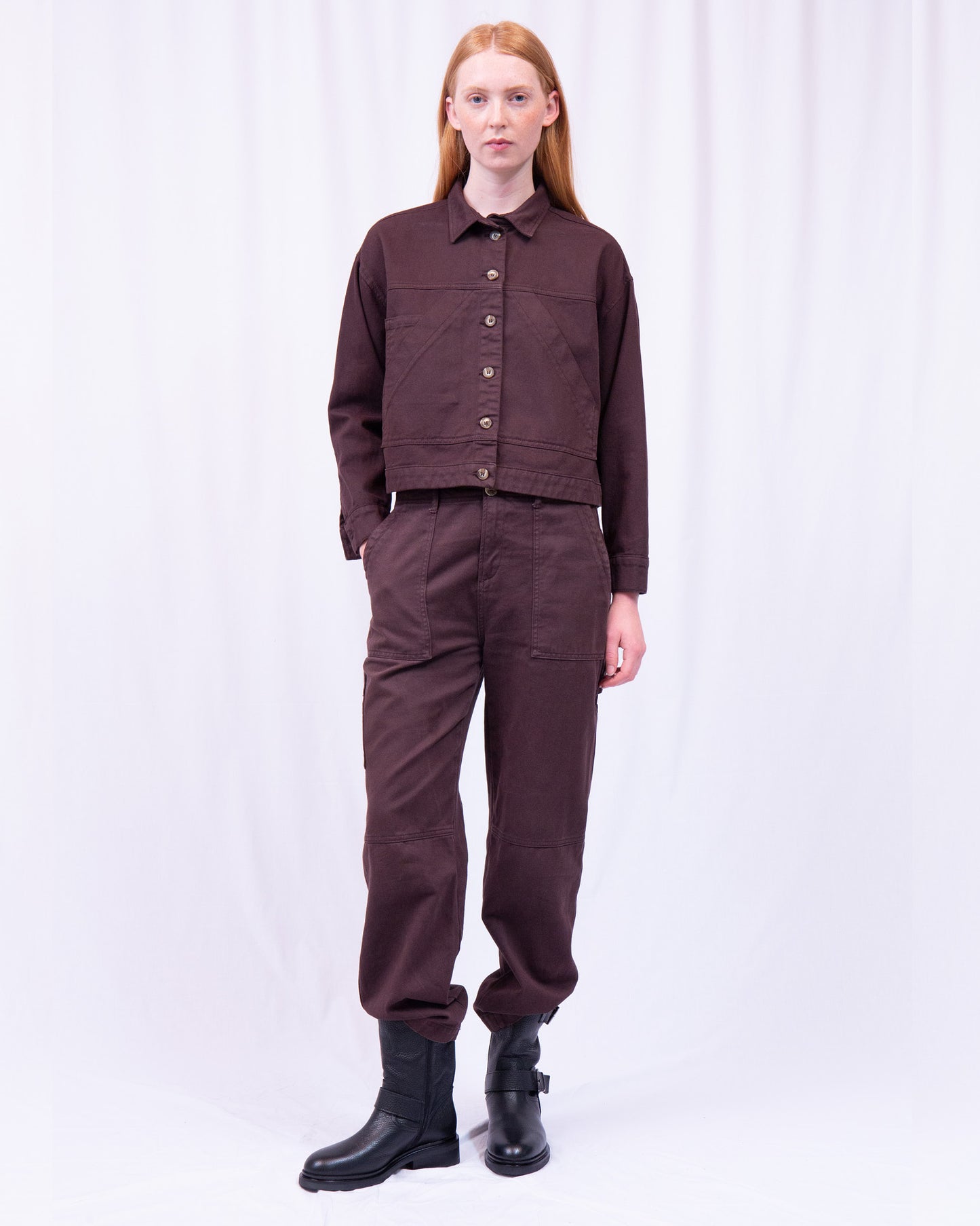 Dorothe Jacket DARK BROWN