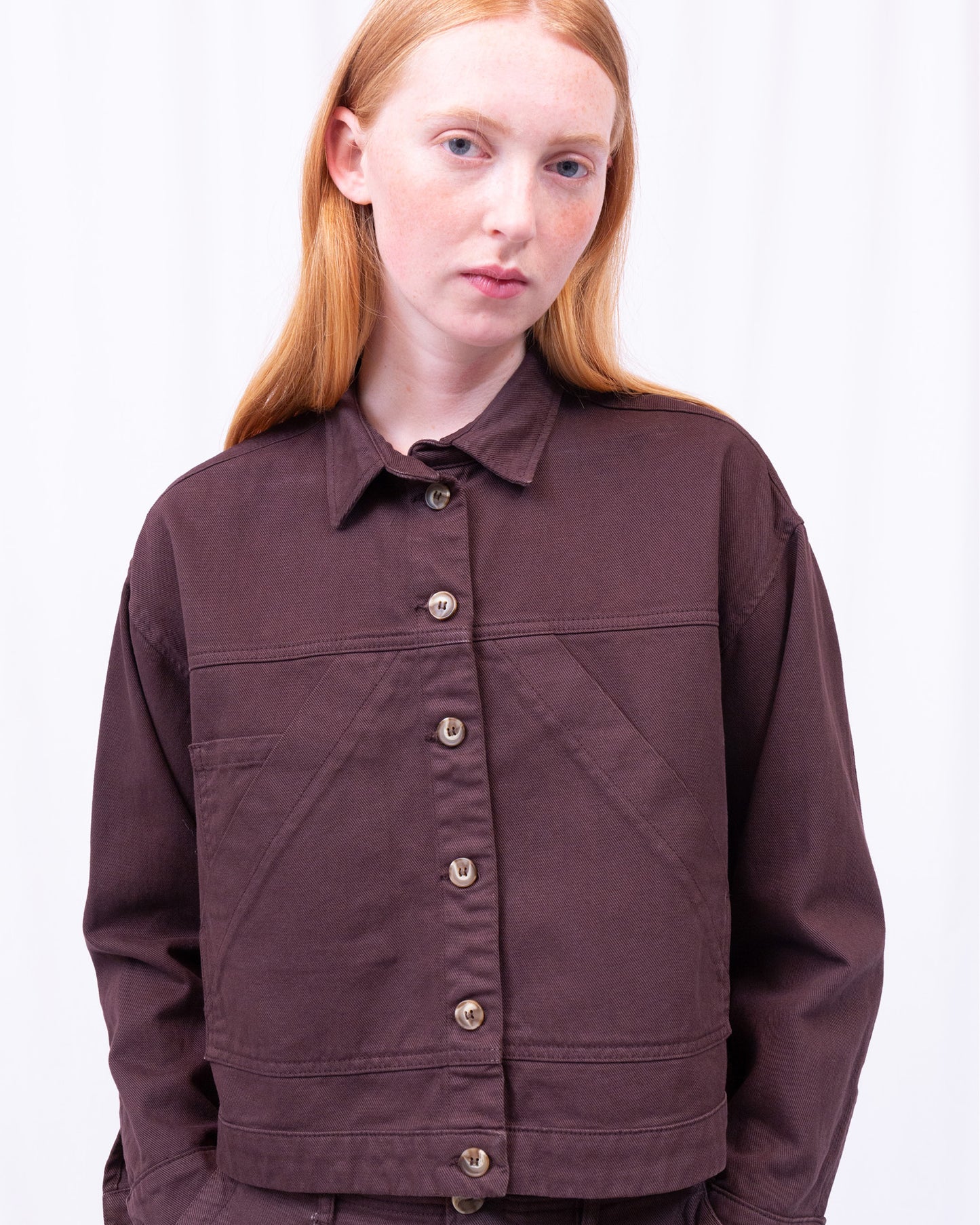 Dorothe Jacket DARK BROWN