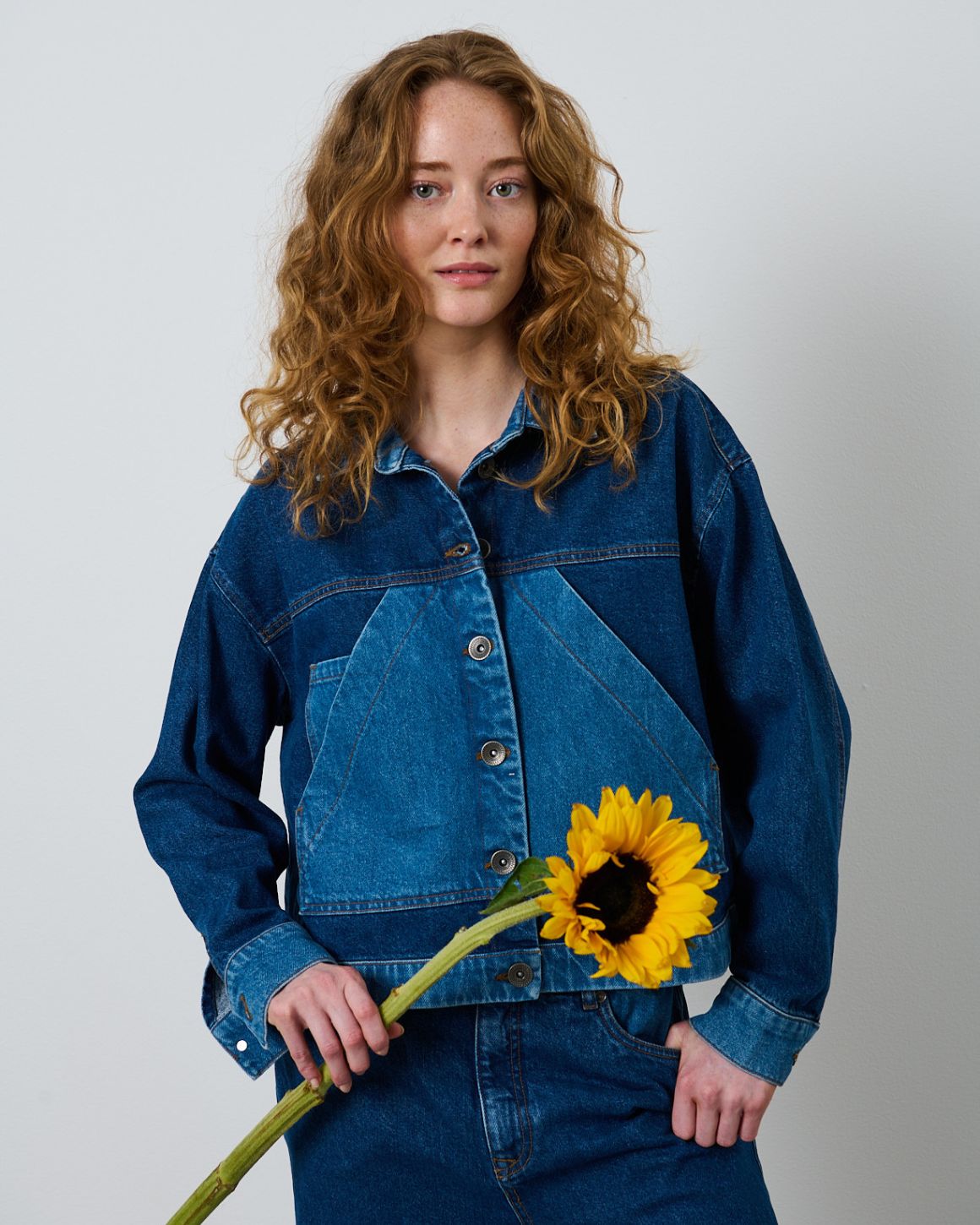 Norah Jacket (denim mix)