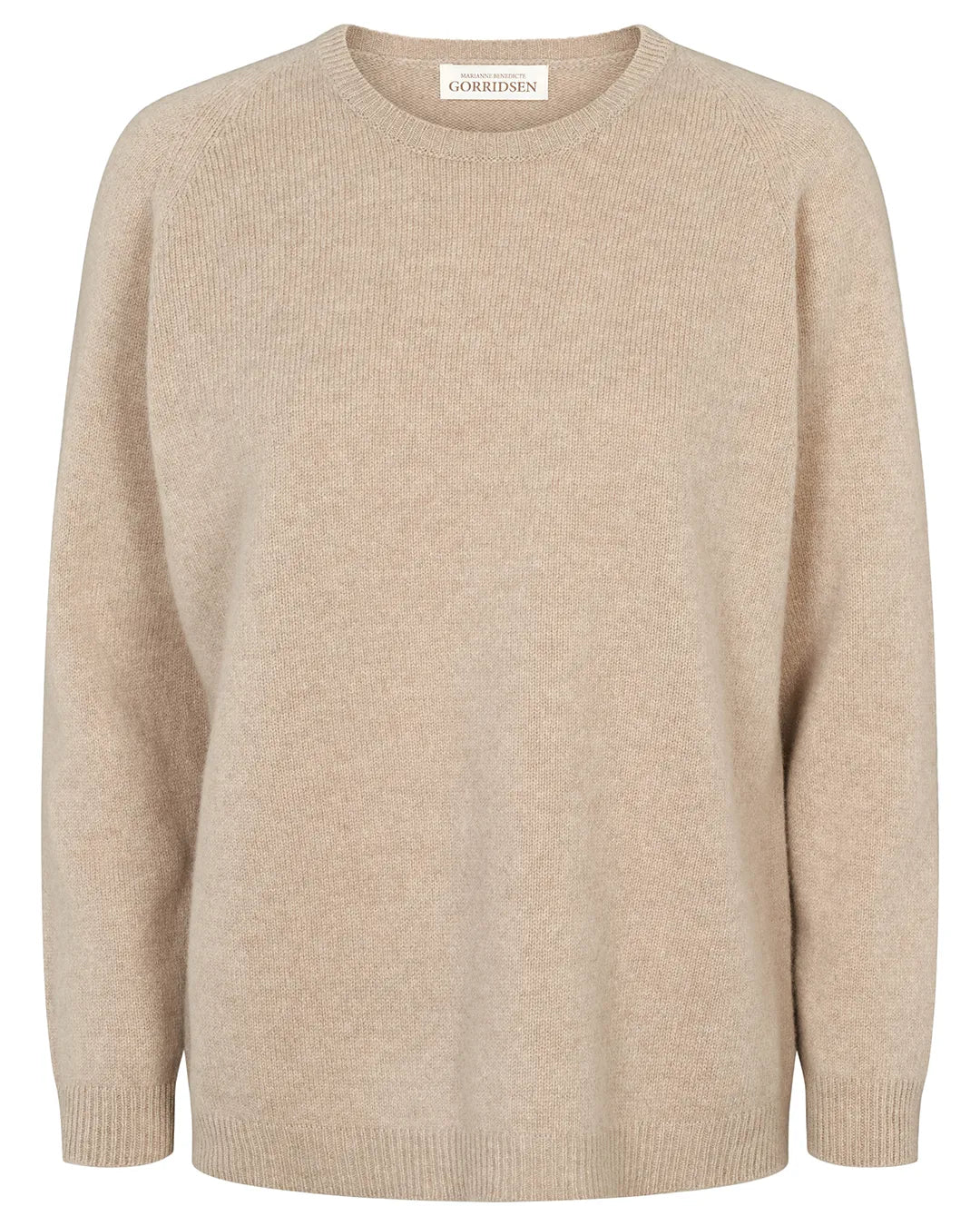 Leone Wool Sweater, Beige, Gorridsen