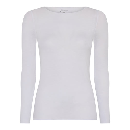 hvid Cashmere bluse