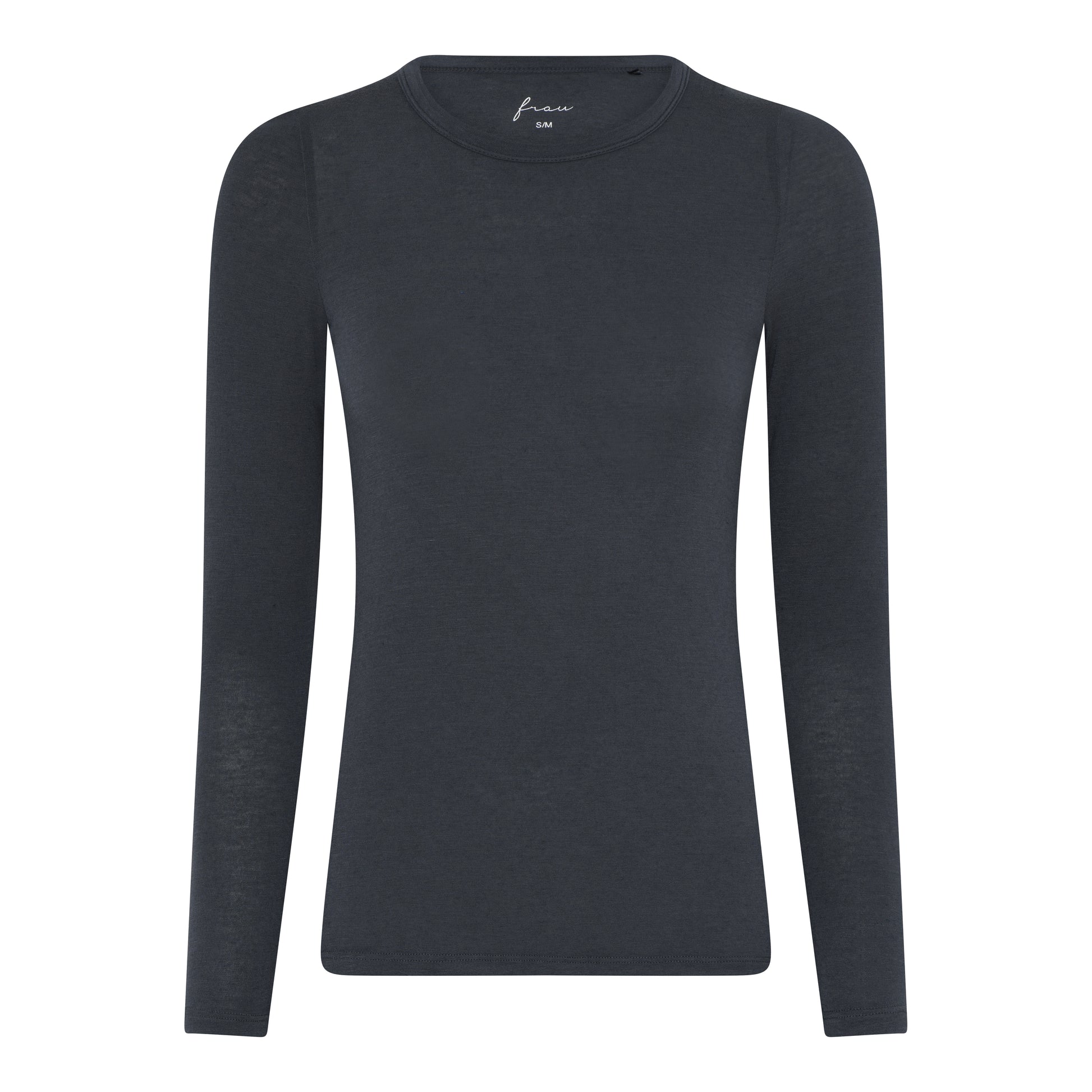 Cashmere Bluse mørkeblå
