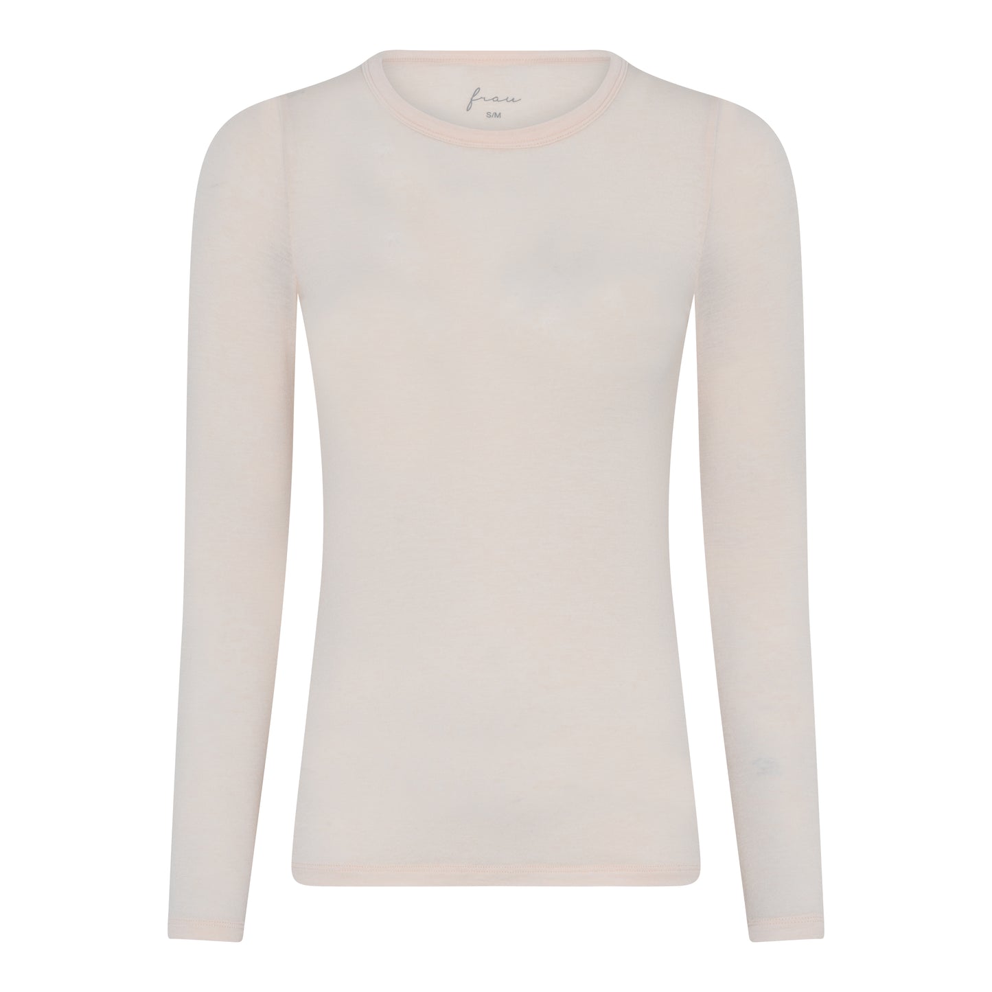 Cashmere Bluse svag lyserød