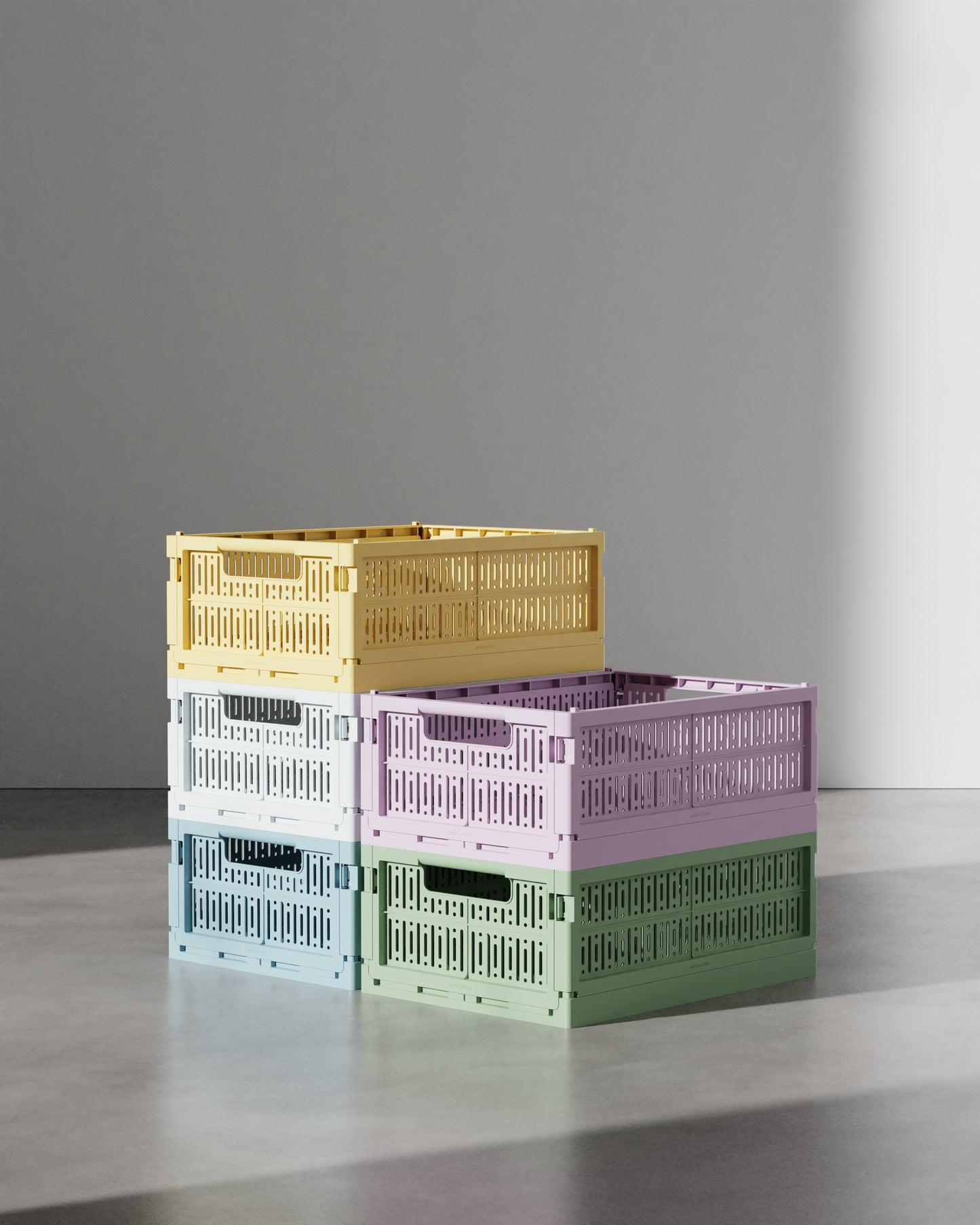 Foldekasse (Ice Cube Blue)