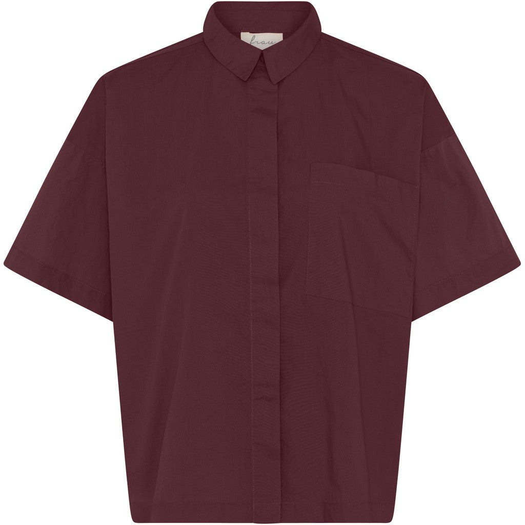 Nice ss Shirt (red mahogany)