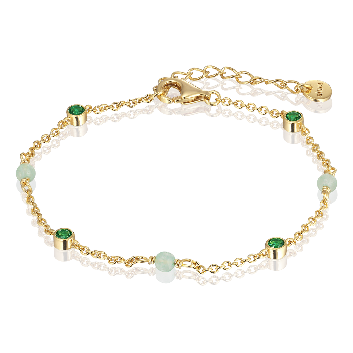 Ocean Bracelet 13, Forgyldt, Alura Copenhagen