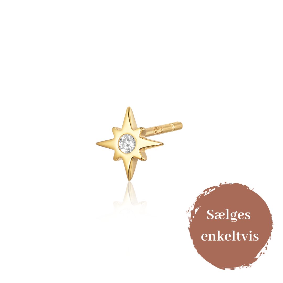 Venus Earstud 12, Forgyldt, Alura Copenhagen