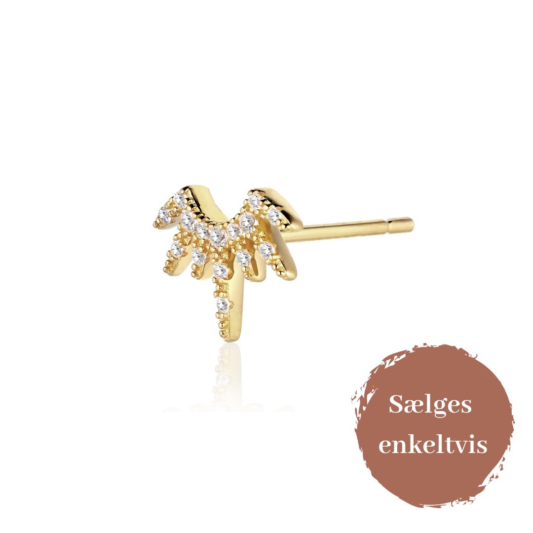 Venus Earstud 02, Forgyldt, Alura Copenhagen