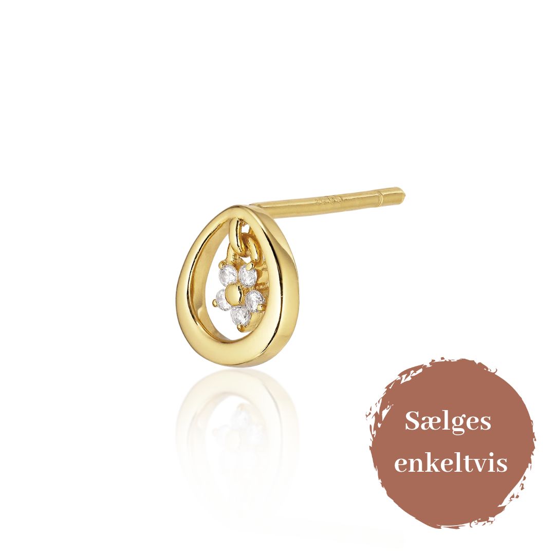 Eclipse Earstud 27, Forgyldt, Alura Copenhagen