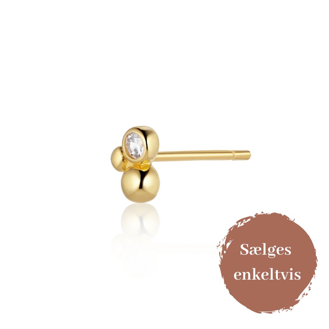 Eclipse Earstud 16, Forgyldt, Alura Copenhagen