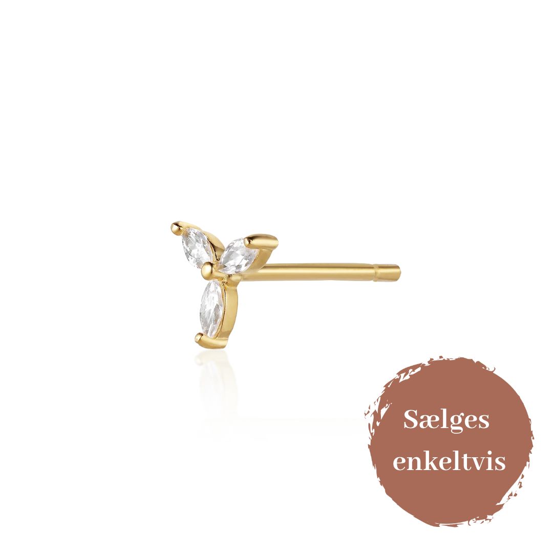 Eclipse Earstud 15, Forgyldt, Alura Copenhagen