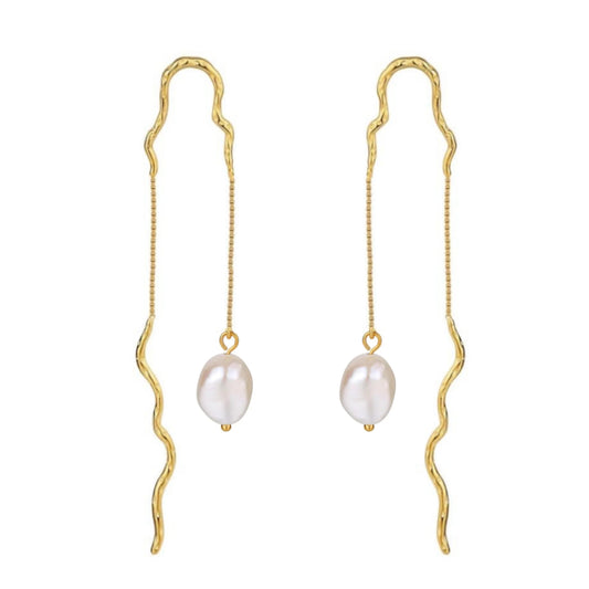 Raja Earrings / Gold Plated