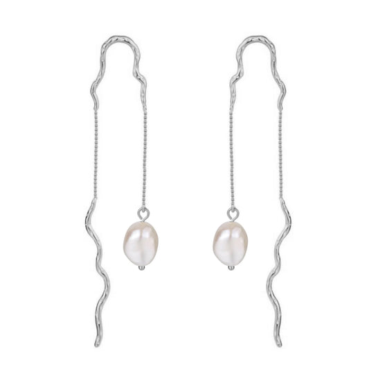 Raja Earrings / Silver