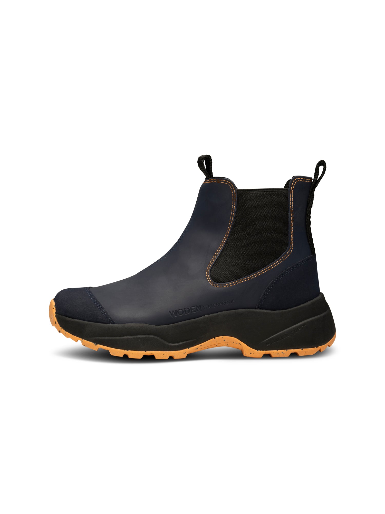Siri Waterproof Dark Navy/Papaya