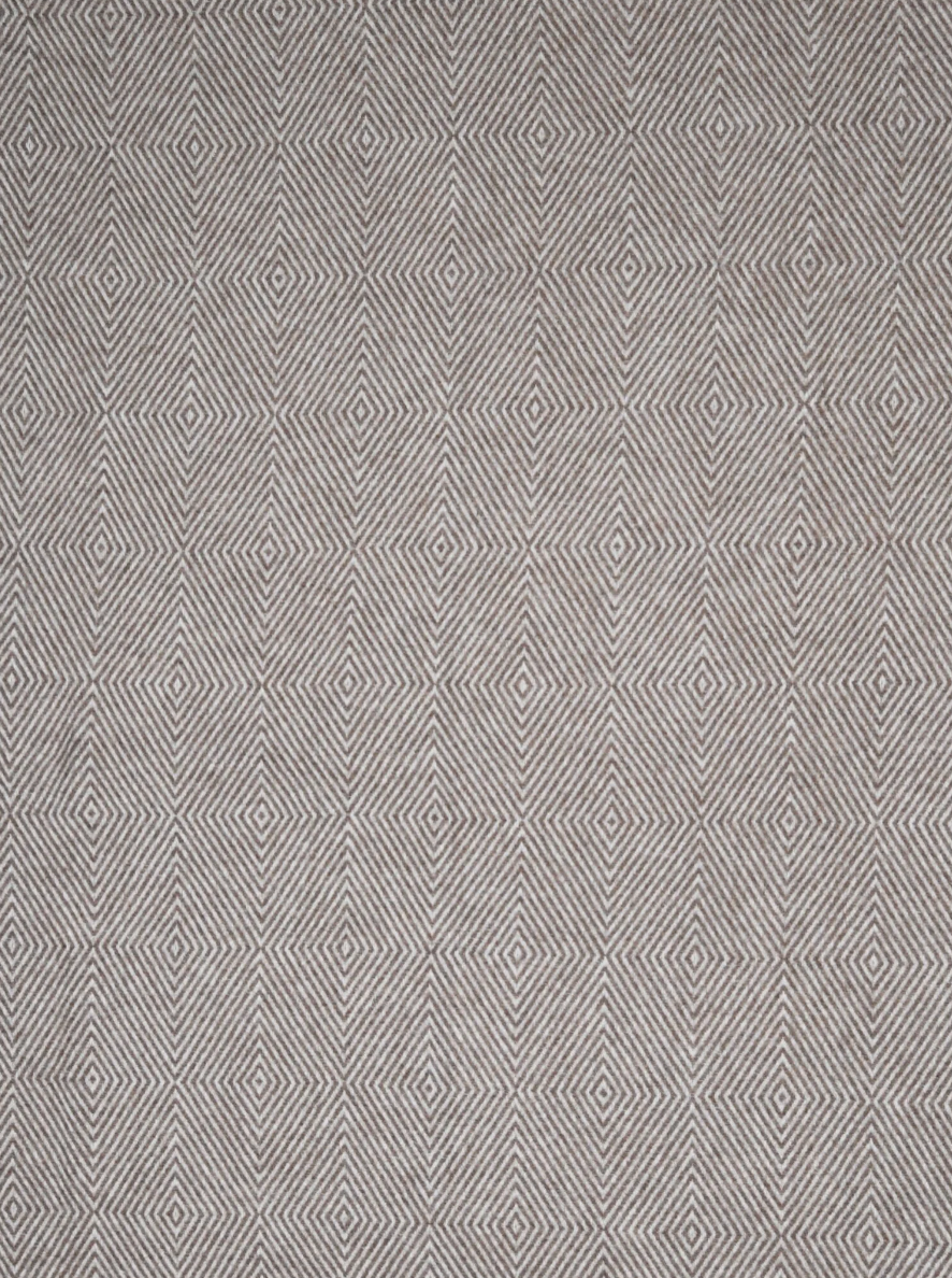 Uldplaid (brown) - 100% wool