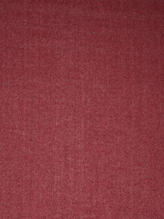 Uldplaid (maroon) - recycle wool