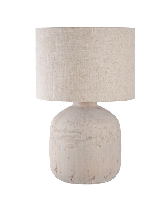 Bordlampe, keramik/stof, House Nordic
