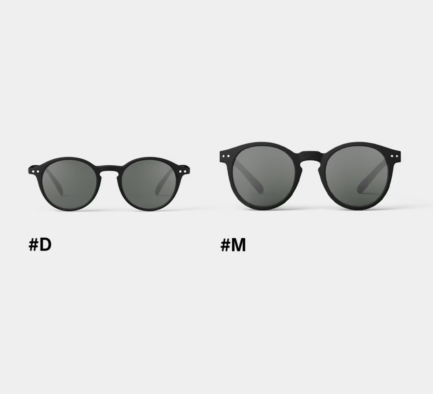 Solbrille, SUN #M Black Road, Izipizi